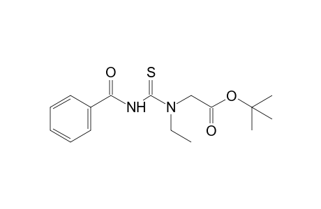 N-[benzoly(thiocarbamoyl)]-N-ethylglycine, tert-butyl ester