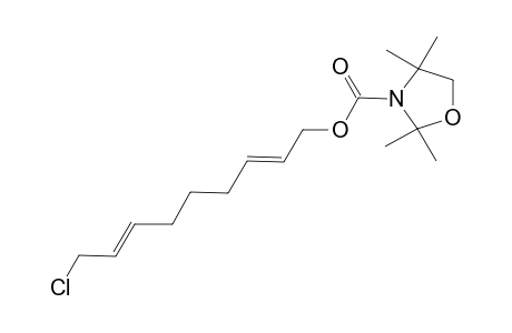 (2E,7E)-9-Chloro-2,7-nondienyl 2,2,4,4-tetramethyl-1,3-dioxazolidine-3-carboxylate