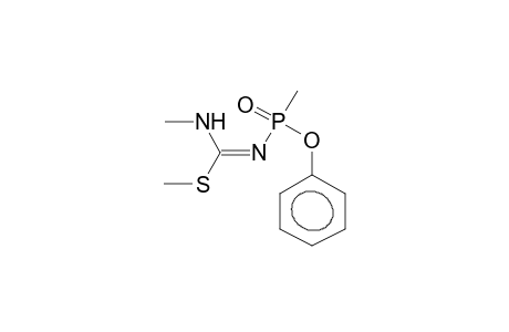 (ANTI)-S,N-DIMETHYL-N'-METHYL(PHENOXY)PHOSPHORYLISOTHIOUREA