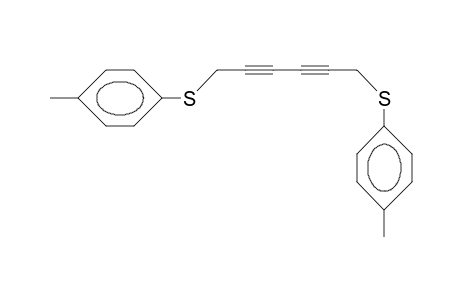 1,6-Bis(4-tolylmercapto)-hexa-2,4-diyne