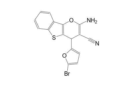 2-amino-4-(5-bromo-2-furyl)-4H-[1]benzothieno[3,2-b]pyran-3-carbonitrile