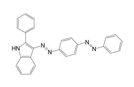 2-Phenyl-3-[4-(phenylazo)-phenylazo]-indole