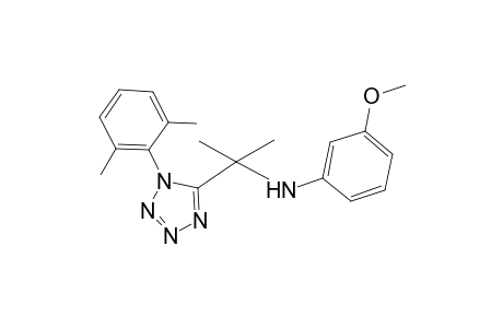 N-(1-[1-(2,6-Dimethylphenyl)-1H-tetraazol-5-yl]-1-methylethyl)-3-methoxyaniline