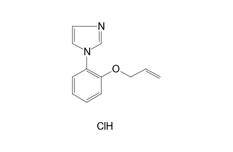 1-[o-(allyloxy)phenyl]imidazole, monohydrochloride