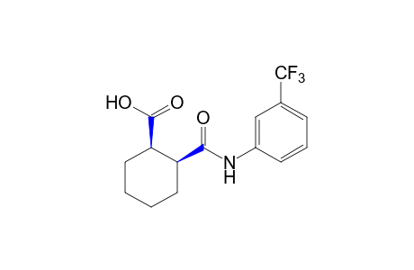 cis-2-[(alpha,alpha,alpha-TRIFLUORO-m-TOLYL)CARBAMOYL]CYCLOHEXANECARBOXYLIC ACID