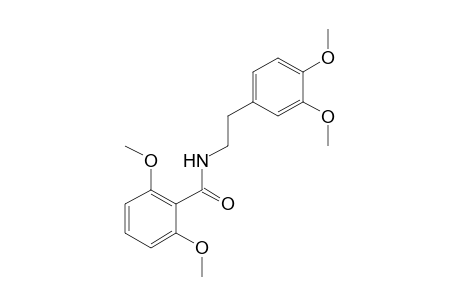 2,6-dimethoxy-N-(3,4-dimethoxyphenethyl)benzamide