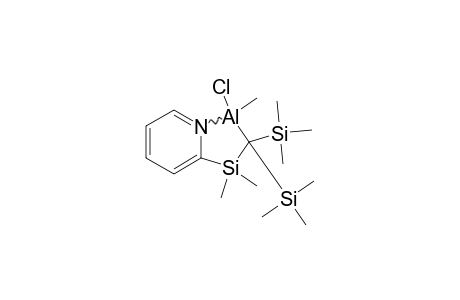 CHLORO-{[DIMETHYL-(PYRID-2-YL)-SILYL]-BIS-(TRIMETHYLSILYL)-METHYL}-METHYLALUMINIUM