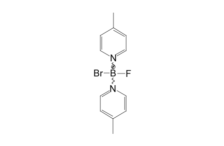 BIS-(4-METHYLPYRIDINE)-BROMOFLUOROBORON-CATION