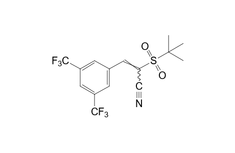 3,5-BIS(TRIFLUOROMETHYL)-alpha-(tert-BUTYLSULFONYL)CINNAMONITRILE