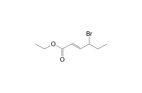 Ethyl 4-bromohex-2-enoate