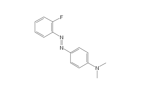 ANILINE, N,N-DIMETHYL-P-//O- FLUOROPHENYL/AZO/-,