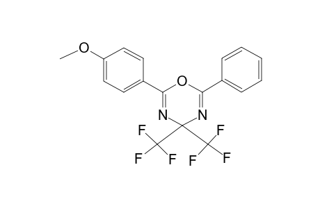 methyl 4-[6-phenyl-4,4-bis(trifluoromethyl)-4H-1,3,5-oxadiazin-2-yl]phenyl ether