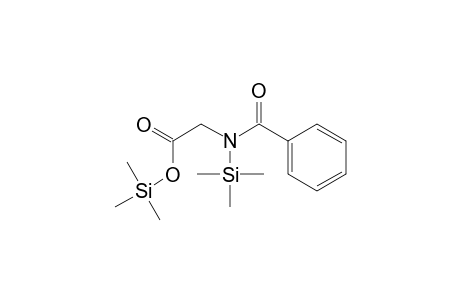 Glycine, N-benzoyl-N-(trimethylsilyl)-, trimethylsilyl ester