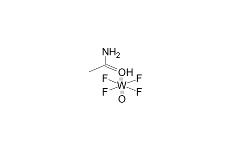 TETRAFLUORO(ACETAMIDE)OXOTUNGSTENE