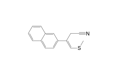 4-(Methylthio)-3-(2-naphthyl)-3-butenenitrile