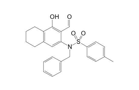 N-Benzyl-N-(3-formyl-4-hydroxy-5,6,7,8-tetrahydronaphthalen-2-yl)-4-methylbenzenesulfonamide