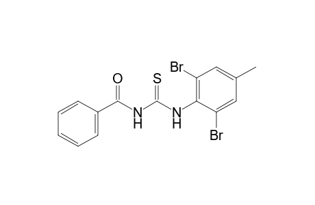 1-benzoyl-3-(2,6-dibromo-p-tolyl)-2-thiourea