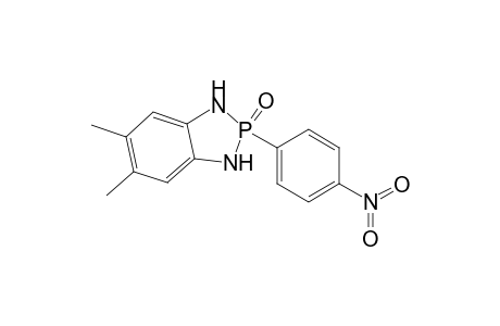 1,3-DIHYDRO-5,6-DIMETHYL-2-(4-NITROPHENYL)-1,3,2-BENZODIAZAPHOSPHOL-2-ONE