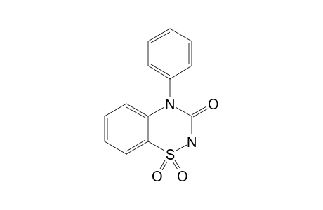 3,4-DIHYDRO-4-PHENYL-2H-1,2,4-BENZOTHIADIAZIN-3-ON-1,1-DIOXIDE