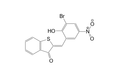 benzo[b]thiophen-3(2H)-one, 2-[(3-bromo-2-hydroxy-5-nitrophenyl)methylene]-, (2Z)-