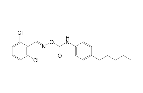 2,6-dichlorobenzaldehyde, O-[(p-pentylphenyl)carbamoyl]oxime