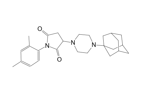 3-[4-(1-adamantyl)-1-piperazinyl]-1-(2,4-dimethylphenyl)pyrrolidine-2,5-dione