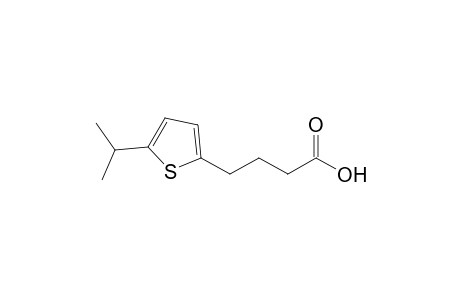 5-isopropyl-2-thiophenebutyric acid