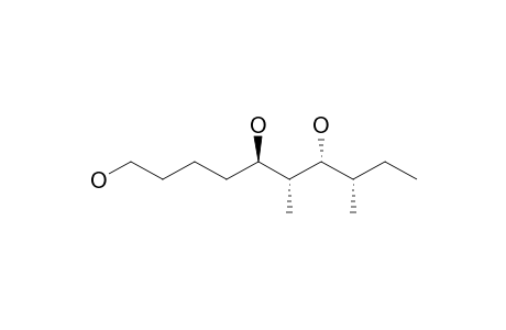 6-(R),8-(S)-DIMETHYL-5-(R),7-(R)-DIHYDROXY-DECANOL