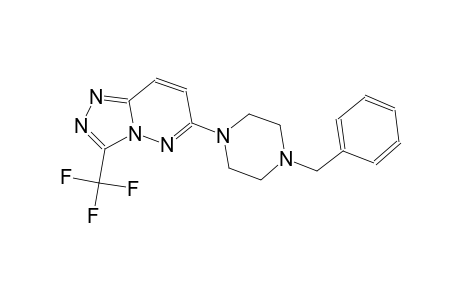 6-(4-Benzyl-1-piperazinyl)-3-(trifluoromethyl)[1,2,4]triazolo[4,3-b]pyridazine