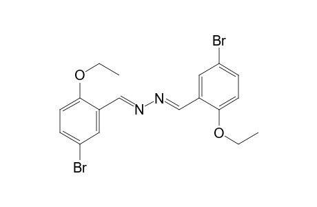 5-bromo-2-ethoxybenzenzaldehyde, azine