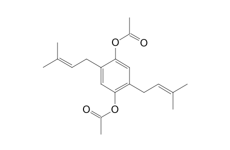 1,4-DIACETOXY-2,5-DI-(3-METHYL-2-BUTEN-1-YL)-BENZENE