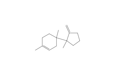 1,4-Dimethyl-4-(1-methyl-2-methylene-cyclopentyl)cyclohexene