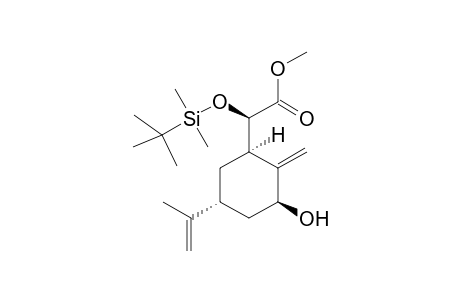 (2R)-2-[tert-butyl(dimethyl)silyl]oxy-2-[(1R,3S,5R)-3-hydroxy-2-methylene-5-(1-methylethenyl)cyclohexyl]acetic acid methyl ester