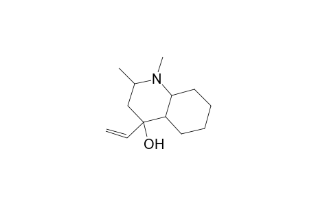 1,2-Dimethyl-4-vinyldecahydro-4-quinolinol