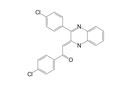 2-(PARA-CHLOROBENZOYLMETHYLENE)-3-(PARA-CHLOROPHENYL)-1H-QUINOXALINE