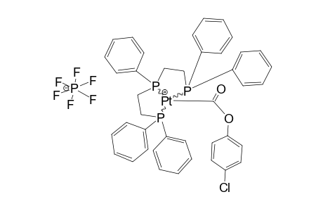 [(PT(TRIPHOS)(C(O)OC6H4-PARA-CL)][PF6]