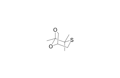 4,4,5-Trimethyl-6,8-dioxa-3-thiabicyclo[3.2.1]octane