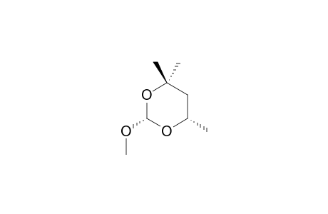 CIS-2-METHOXY-4,4,6-TRIMETHYL-1,3-DIOXANE