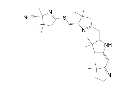 5-{5-[5-(3,3-DIMETHYL-4,5-DIHYDRO-3H-PYRROL-2-YLMETHYLENE)-3,3-DIMETHYL-PYRROLIDIN-2-YLIDENEMETHYL]-3,3-DIMETHYL-3,4-DIHYDRO-PYRROL-