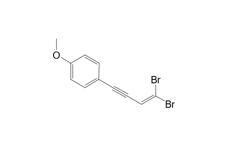 1-(4,4-Dibromobut-3-en-1-ynyl)-4-methoxybenzene