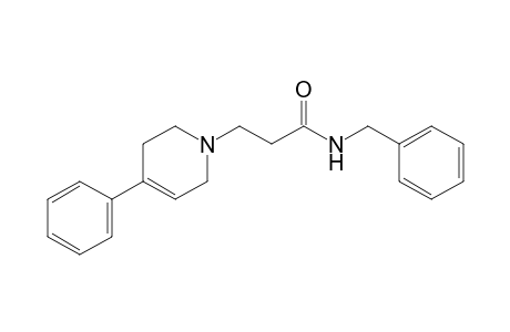 N-benzyl-3,6-dihydro-4-phenyl-1(2H)-pyridinepropionamide