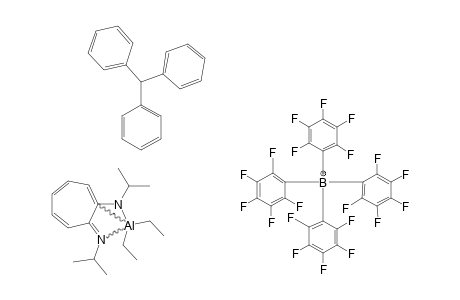 [(IPR2-ATI)ALET2]+[PH3C]-[B(C6F5)4];MIXTURE