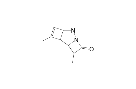 [3-ALPHA,6-ALPHA,7-ALPHA,8-ALPHA]-5,8-DIMETHYL-9-OXO-1,2-DIAZA-TRICYCLO-[5.2.0.0(3,6)]-NON-4-ENE