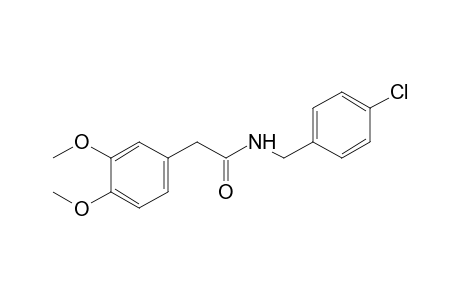 N-(p-chlorobenzyl)-2-(3,4-dimethoxyphenyl)acetamide