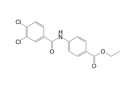 p-(3,4-dichlorobenzamido)benzoic acid, ethyl ester