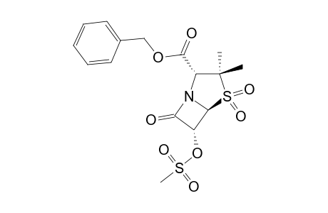 BENZYL-6-ALPHA-[(METHANESULFONYL)-OXY]-PENICILLANATE-SULFONE