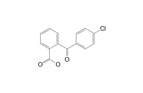 o-(p-chlorobenzoyl)benzoic acid