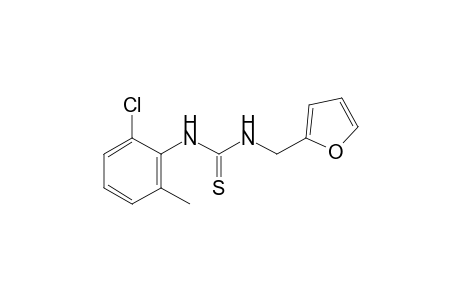 1-(6-chloro-o-tolyl)-3-furfuryl-2-thiourea