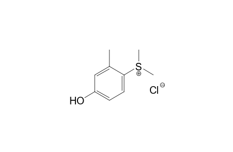 dimethyl(4-hydroxy-o-tolyl)sulfonium chloride