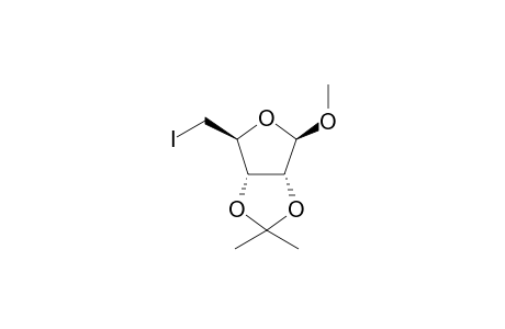 (3aR,4R,6S,6aS)-6-(iodomethyl)-4-methoxy-2,2-dimethyl-3a,4,6,6a-tetrahydrofuro[3,4-d][1,3]dioxole